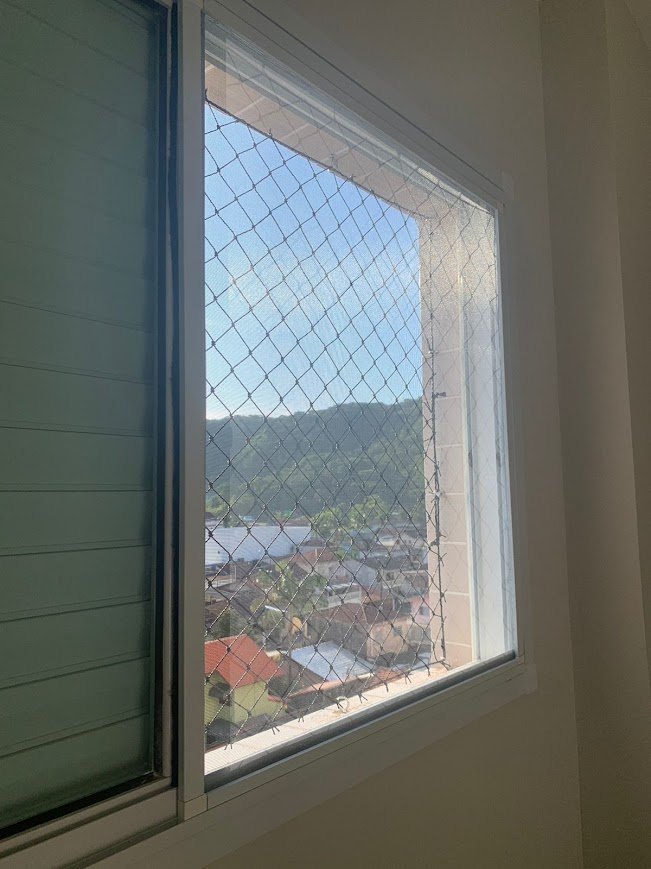 Red de protección instalada en ventana - Asunción